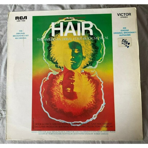 Michael Butler, Hair: The American Tribal Love-Rock Musical Vintage Vinyl Record